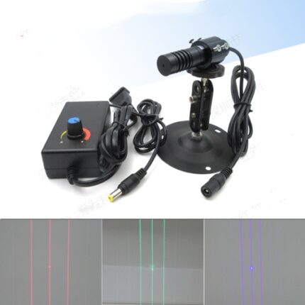 3 parallel line lasers multi-line parallel adjustable linewidth laser module red green and blue for scientific research experiments