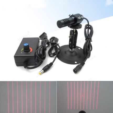 650nm 100mW 10 parallel line laser multi-line parallel adjustable linewidth laser module or scientific research experiment
