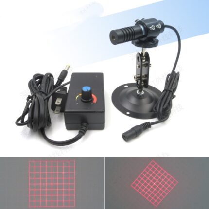 8*8=64 Grids Dot matrix Effect Red Green Blue laser module Adjustable line width laser positioning light